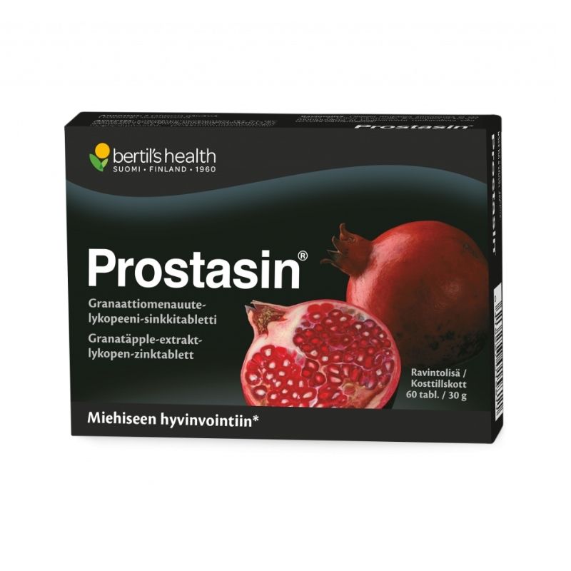 Prostasin, 60 tabl.-Mieskunto-Bertil’s Health-Aminopörssi