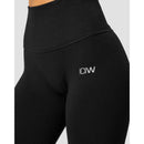 Ribbed Define Seamless Pocket Tights Black-Naisten trikoot ja leggingsit-ICANIWILL-XS-Aminopörssi