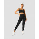 Ribbed Define Seamless Pocket Tights Black-Naisten trikoot ja leggingsit-ICANIWILL-XS-Aminopörssi