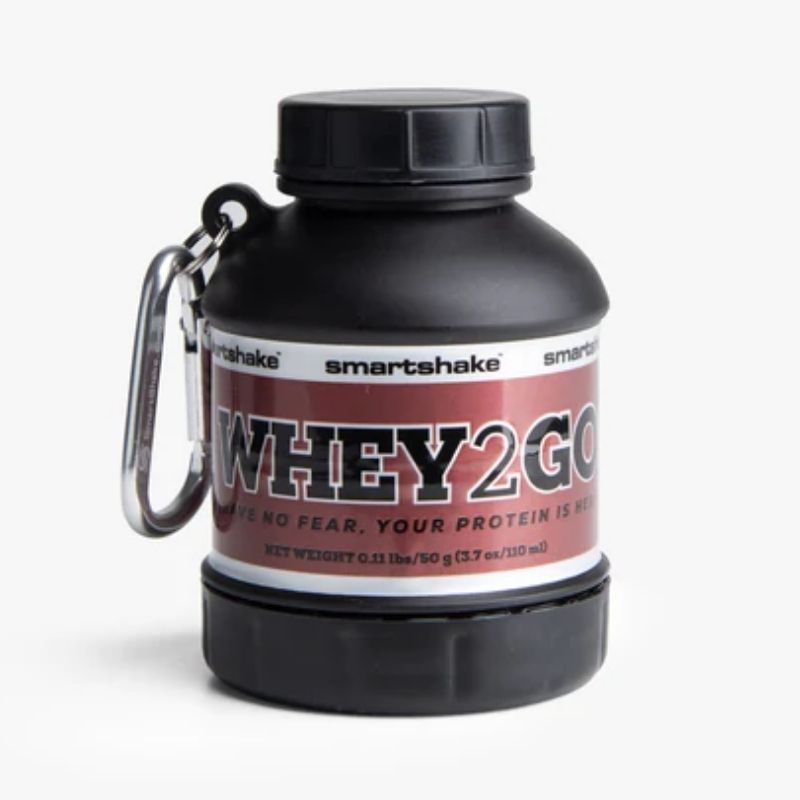 Whey2Go Funnel Black 110 ml/50g-Aterialaukku-SmartShake-Aminopörssi