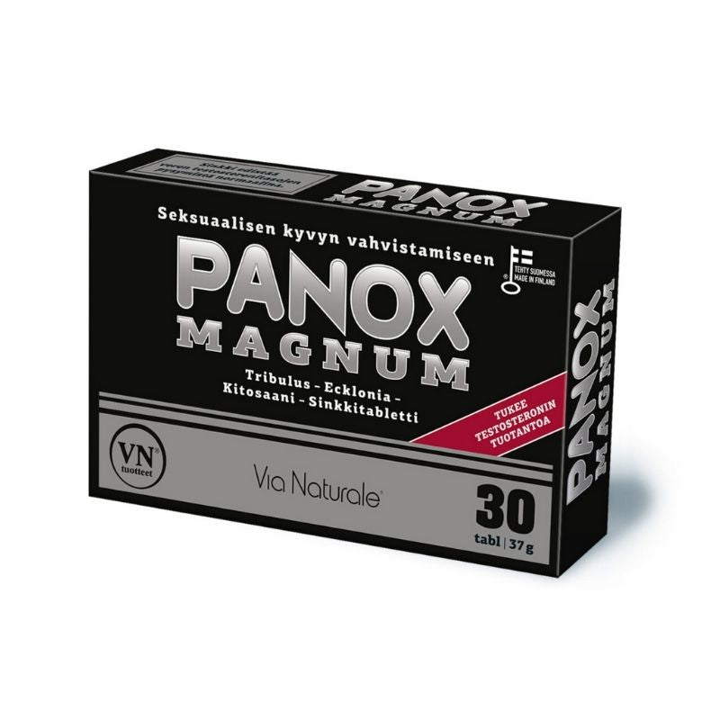 Panox Magnum, 30 tabl.-Testoboosteri-Via Naturale-Aminopörssi