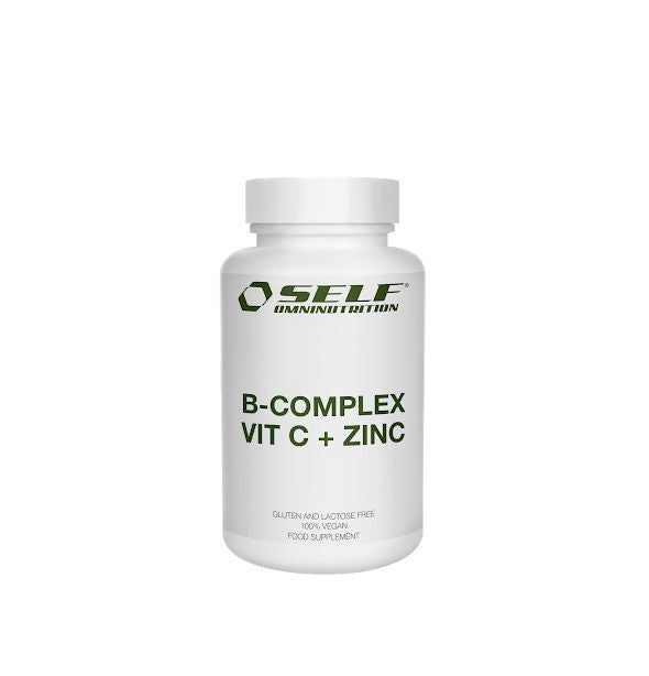 B-Complex Vitamin C + Zinc-SELF omninutrition-Aminopörssi