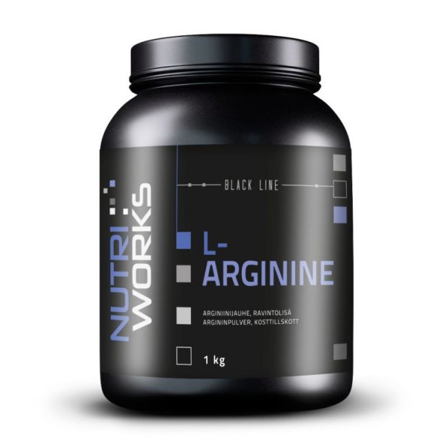 L-Arginine-Nutri Works-Aminopörssi