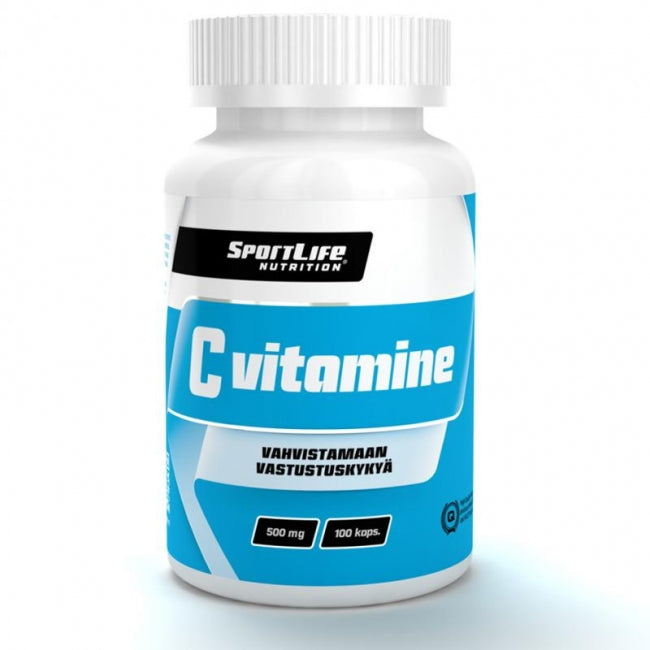 C-vitamiini 500mg-SportLife Nutrition-Aminopörssi