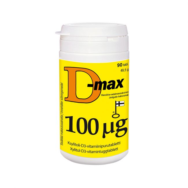 D-max 100 mcg-Vitabalans-Aminopörssi