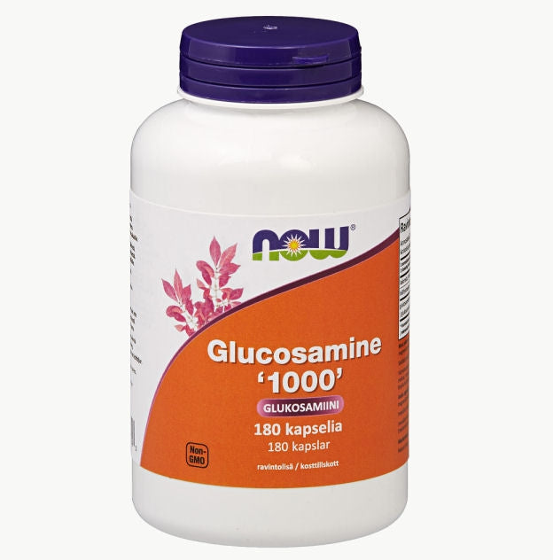 Glucosamine 1000mg-NOW® Foods-Aminopörssi