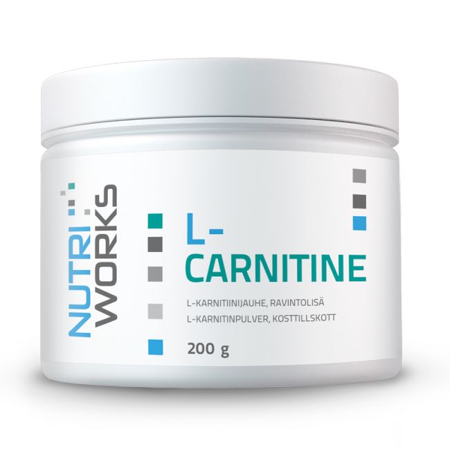 L-Carnitine-Nutri Works-Aminopörssi