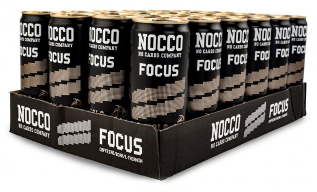24 x NOCCO FOCUS-NOCCO-Cola-Aminopörssi