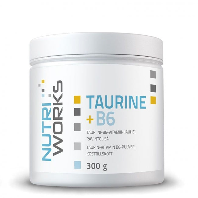 Taurine + B6-Nutri Works-Aminopörssi