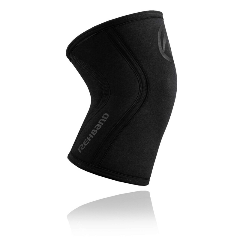 Rx Knee Sleeve 5 mm Carbon Black-Polvituki-Rehband-S-Aminopörssi