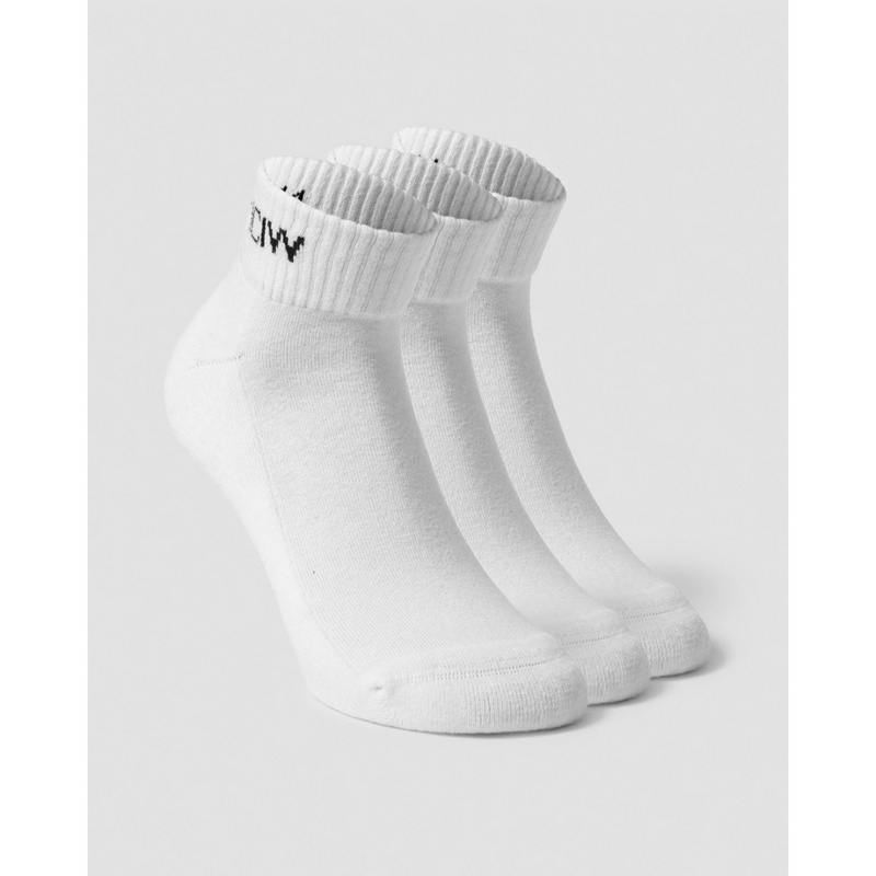 Training Half Socks 3-pack, white-Sukat-ICANIWILL-35-38-Aminopörssi