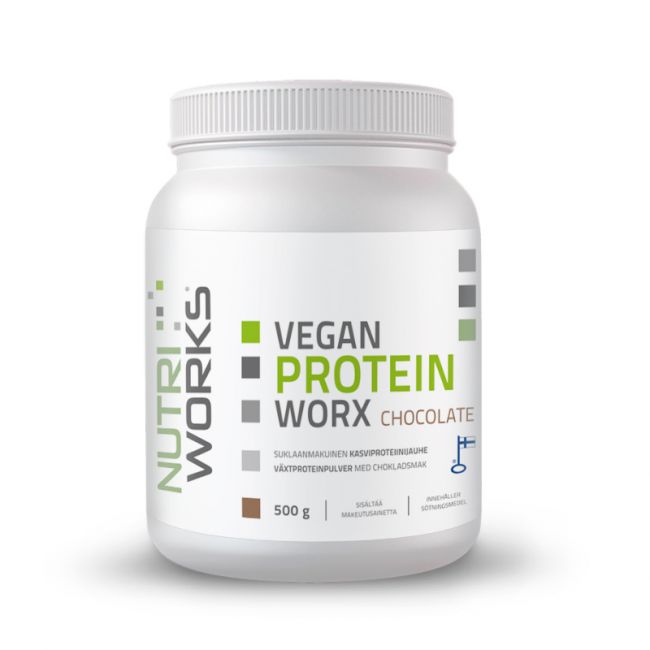Vegan Protein WorX-Nutri Works-Suklaa-Aminopörssi