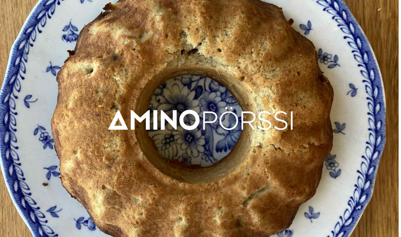 Proteiinibanaanikakku resepti
