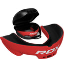 RDX 3w Mouth Guard Adult BLACK/RED-MOUTH GUARD-RDX-Standard Size-Aminopörssi