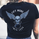 2POOD Lift More Talk Less Crop Top-Naisten lyhythihaiset ja topit-2POOD-S-Aminopörssi