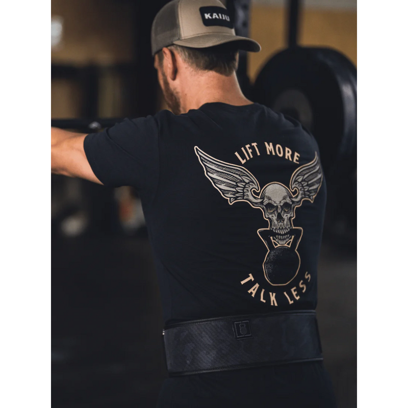 2POOD T-shirt Lift More Talk Less-Miesten T-paita-2POOD-S-Aminopörssi