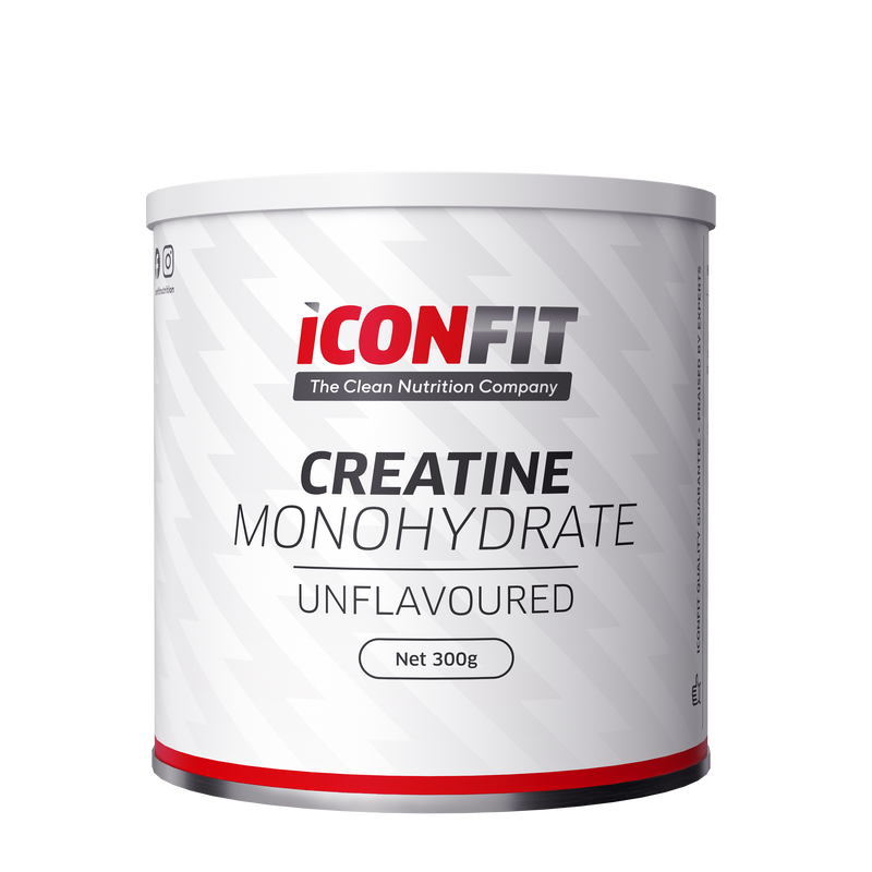 Creatine Monohydrate, 300g-Kreatiini-ICONFIT-Aminopörssi