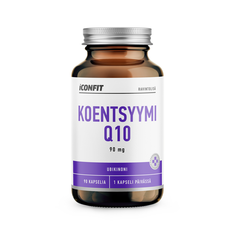 Koentsyymi Q10, 90 kaps.-Ubikinoni-ICONFIT-Aminopörssi