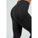 Women's High Waist Push-Up Leggings INTENSE Heart-Shaped 843 Black-Naisten trikoot ja leggingsit-Nebbia-S-Aminopörssi