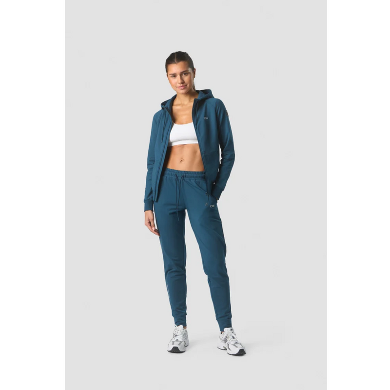 Activity Zip Hoodie Women, Teal-Naisten pitkähihaiset ja hupparit-ICANIWILL-S-Aminopörssi