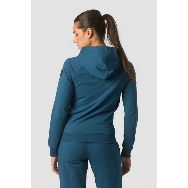 Activity Zip Hoodie Women, Teal-Naisten pitkähihaiset ja hupparit-ICANIWILL-S-Aminopörssi