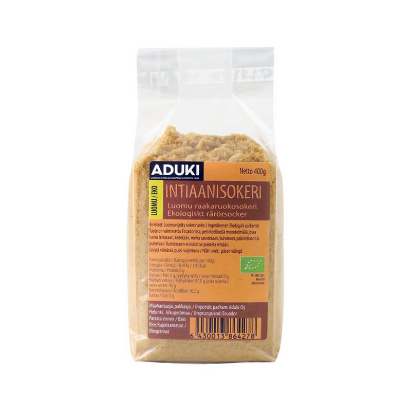 Intiaanisokeri, 400 g-Mauste-Aduki-Aminopörssi