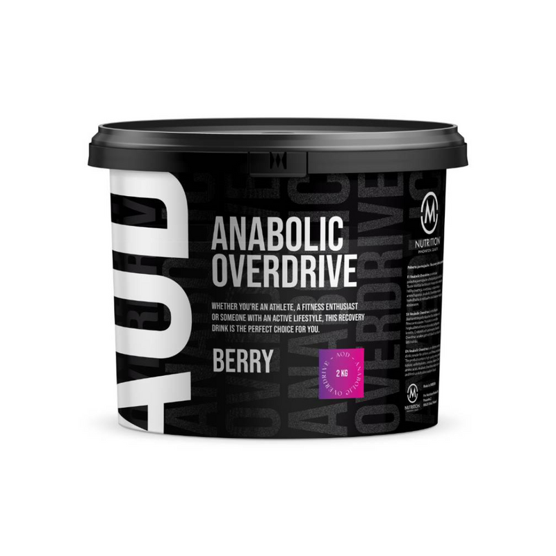 Anabolic Overdrive, 2 kg-Palautusjuoma-M-Nutrition-Berry-Aminopörssi