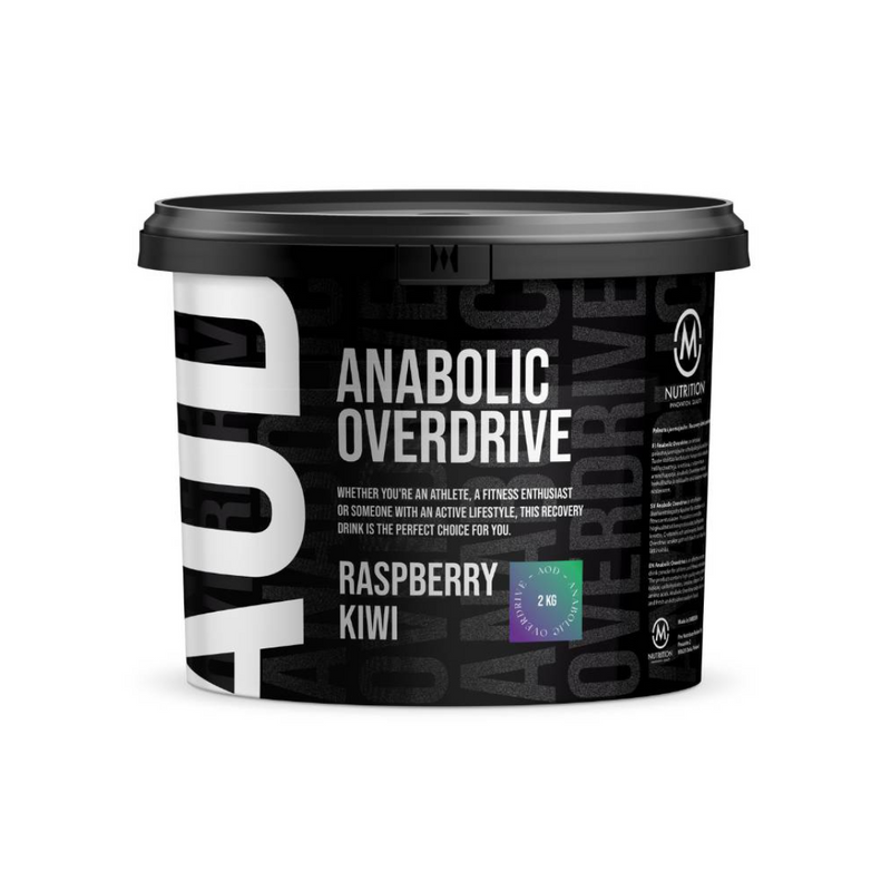 Anabolic Overdrive, 2 kg-Palautusjuoma-M-Nutrition-Raspberry-Kiwi-Aminopörssi