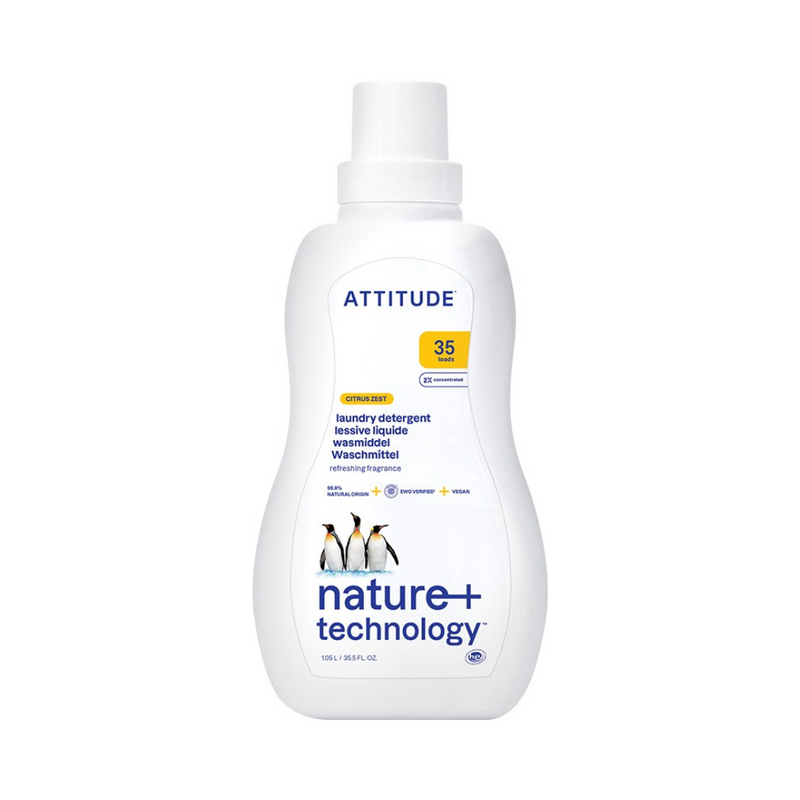 Attitude Pyykinpesuaine, 1.05 l-Pyykinpesuaine-Attitude-Sitrus-Aminopörssi