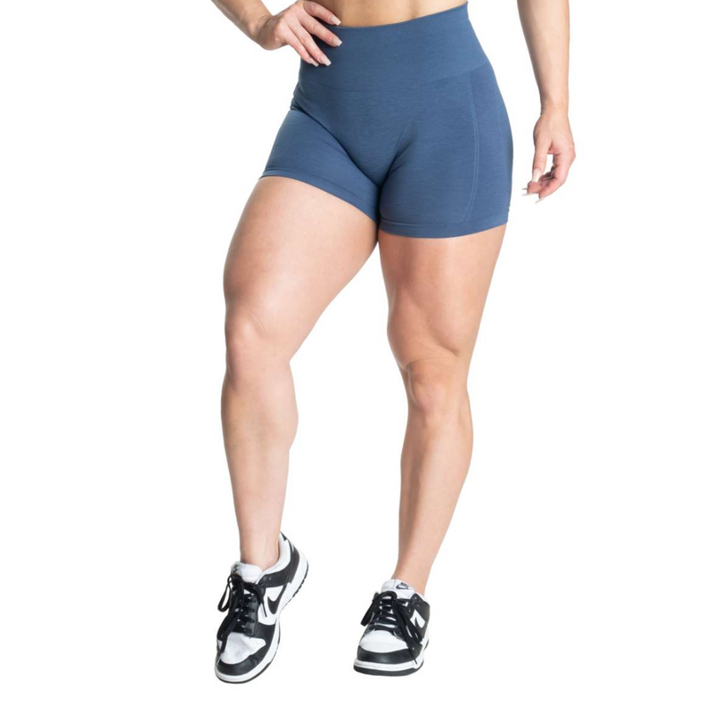 Scrunch Shorts, Sky Blue-Naisten shortsit-Better Bodies-XS-Aminopörssi