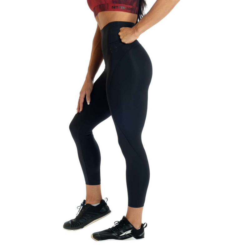 High waist leggings, Black-Naisten trikoot ja leggingsit-Better Bodies-XS-Aminopörssi