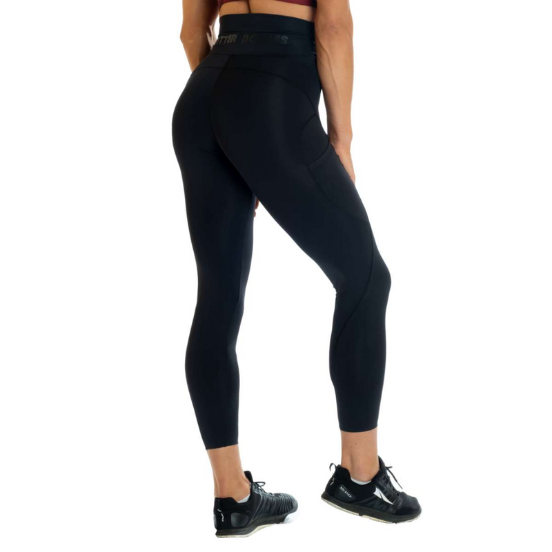 High waist leggings, Black-Naisten trikoot ja leggingsit-Better Bodies-XS-Aminopörssi