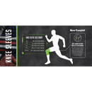 Knee Sleeves, Stars & Stripes, pari-Polvituet-Bear Komplex-S-Aminopörssi