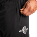 Better Bodies Basketball Shorts Black/White-Miesten shortsit-Better Bodies-S-Aminopörssi