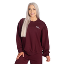 Better Bodies Oversized Sweater Maroon-Naisten pitkähihaiset ja hupparit-Better Bodies-XS-Aminopörssi
