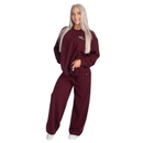 Better Bodies Oversized Sweater Maroon-Naisten pitkähihaiset ja hupparit-Better Bodies-XS-Aminopörssi