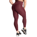 Better Bodies Core Leggings V2 Maroon-Naisten trikoot ja leggingsit-Better Bodies-XS-Aminopörssi