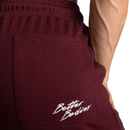 Better Bodies Wide Sweatpants Maroon-Naisten housut-Better Bodies-S-Aminopörssi