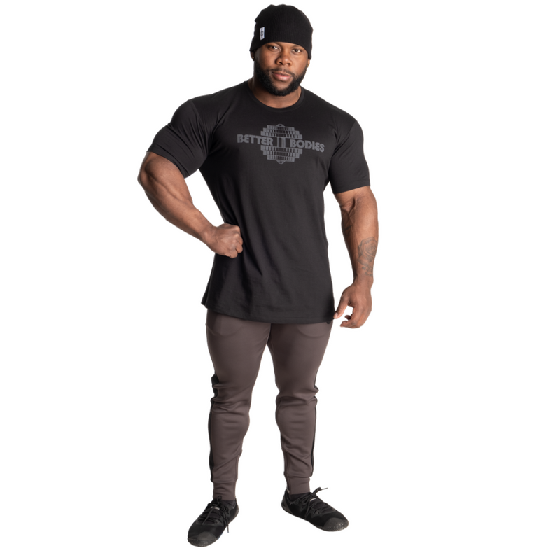 BB Legacy Tee, Black-Miesten T-paita-Better Bodies-S-Aminopörssi