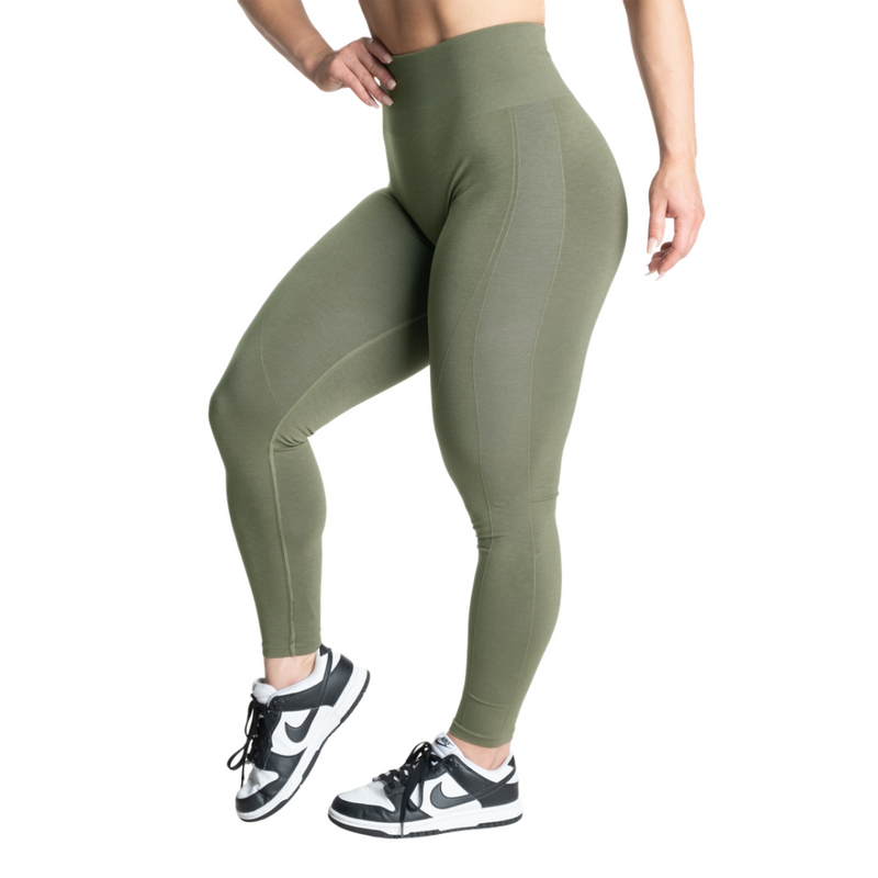 Scrunch Leggings, Washed Green-Naisten trikoot ja leggingsit-Better Bodies-XS-Aminopörssi