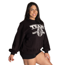 Better Bodies Team Oversized Sweater Black-Naisten pitkähihaiset ja hupparit-Better Bodies-XS-Aminopörssi