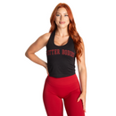 Better Bodies Crop T-back Black/Red-Naisten lyhythihaiset ja topit-Better Bodies-S-Aminopörssi