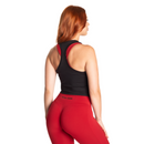 Better Bodies Crop T-back Black/Red-Naisten lyhythihaiset ja topit-Better Bodies-S-Aminopörssi