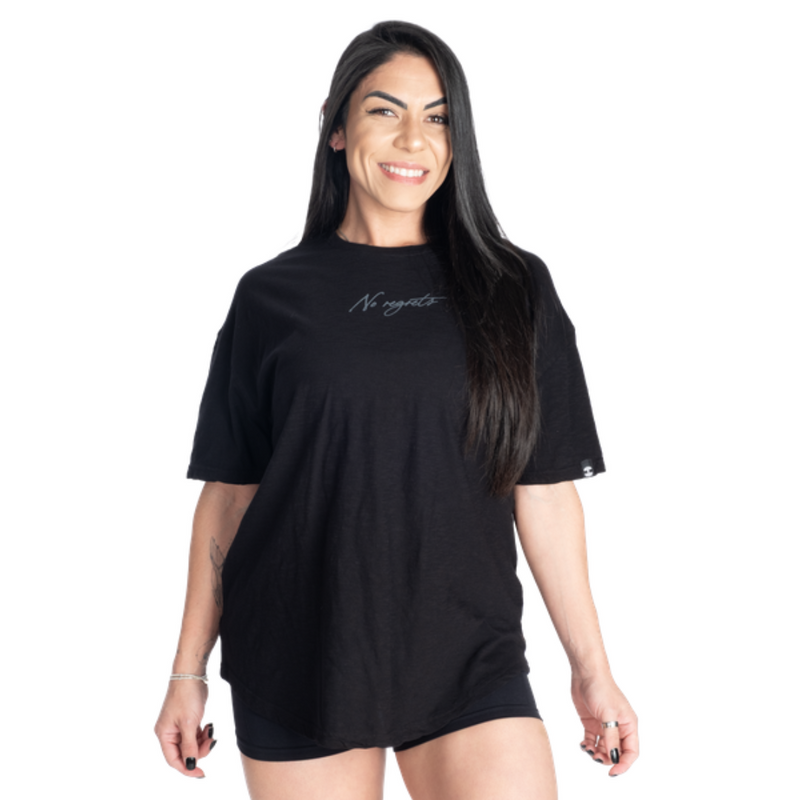 Better Bodies No Regrets Oversize Tee Black-Naisten lyhythihaiset ja topit-Better Bodies-XS-Aminopörssi