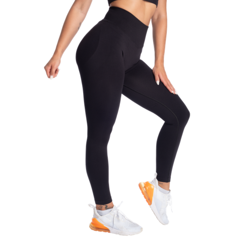 Better Bodies Shape Seamless Leggings, Black-Naisten trikoot ja leggingsit-Better Bodies-XS-Aminopörssi