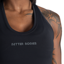 Better Bodies Short T-Back, Black-Naisten lyhythihaiset ja topit-Better Bodies-XS-Aminopörssi