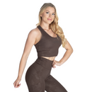 Better Bodies Short T-Back, Timber Camo-Naisten lyhythihaiset ja topit-Better Bodies-XS-Aminopörssi