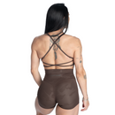 Better Bodies Strappy Bra, Timber Camo-Naisten urheiluliivit-Better Bodies-XS-Aminopörssi