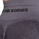 Better Bodies Curve Scrunch Leggings, Black Melange-Naisten trikoot ja leggingsit-Better Bodies-XS-Aminopörssi