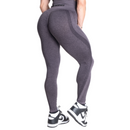 Better Bodies Curve Scrunch Leggings, Black Melange-Naisten trikoot ja leggingsit-Better Bodies-XS-Aminopörssi